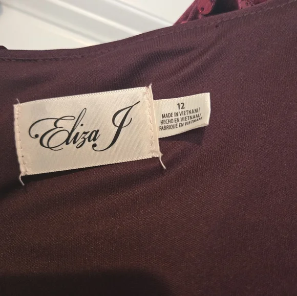 Red Velvet Sequin Cocktail Dress - Picture 2 of 8